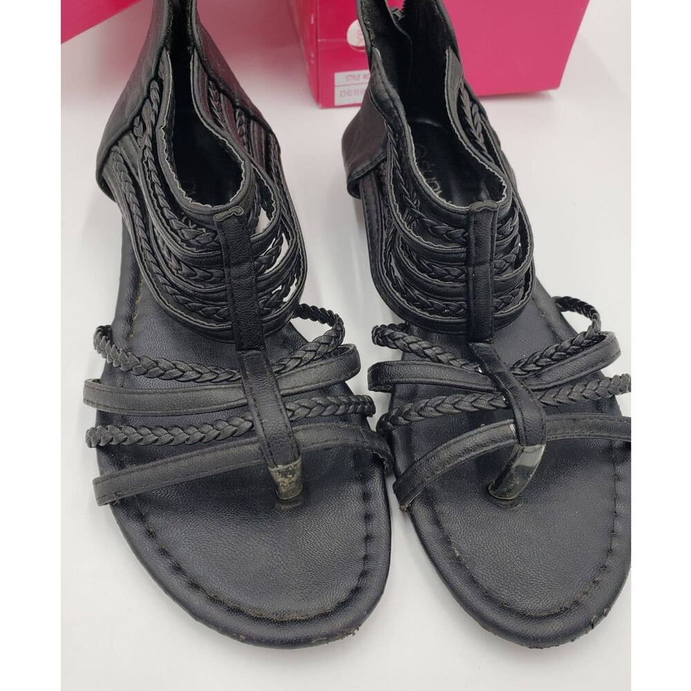 Women's Sunville Black Sandals Size 6